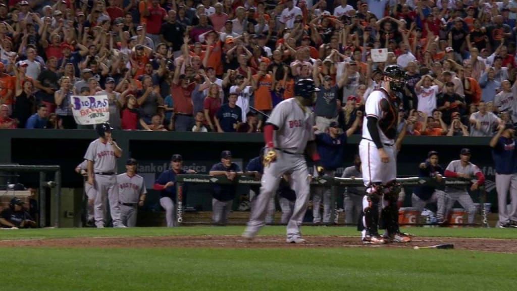Red Sox score two on error