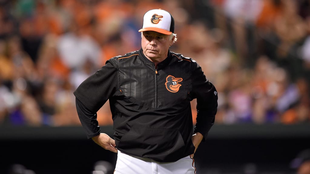 Buck Showalter's 518th win broke a tie with Paul Richards, who went 517-539 from 1955-61 with Baltimore. (AP)