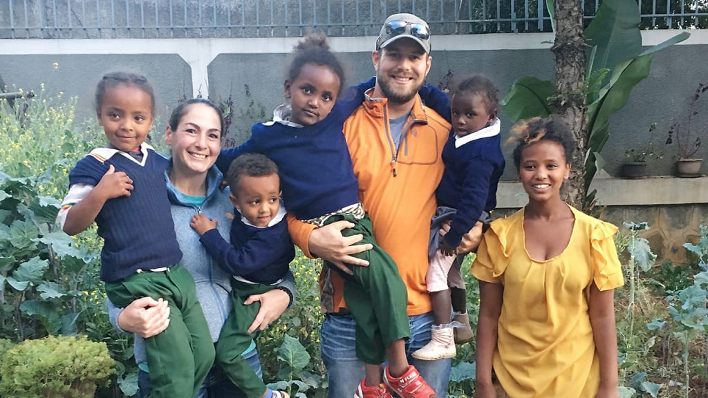 "It was extremely rewarding," J.J. Hoover said of his goodwill tour to Africa. (courtesy of J.J. Hoover)