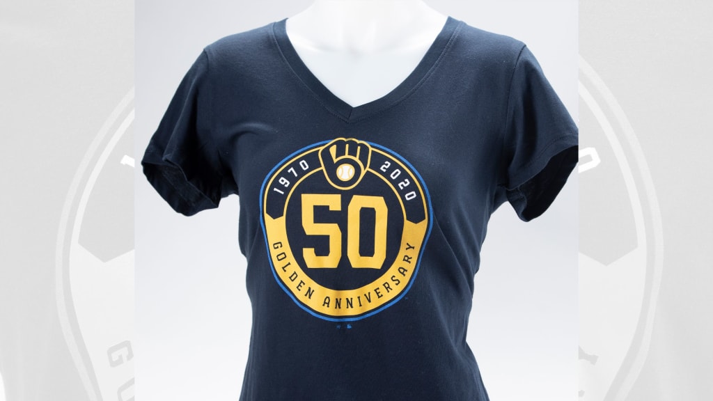 brewers 50th anniversary jersey