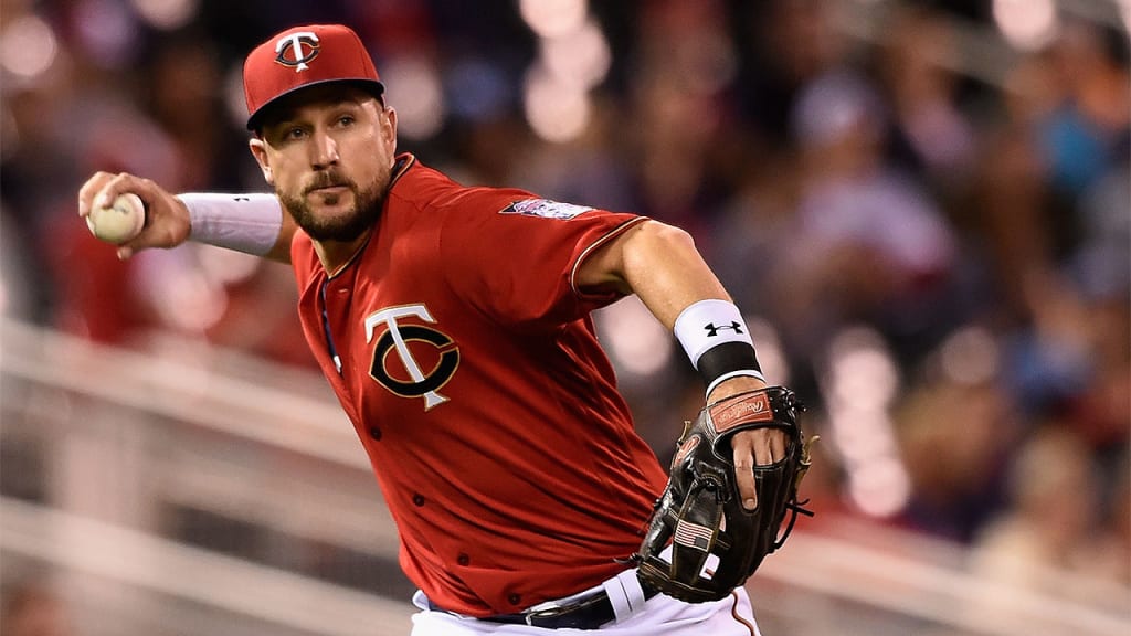 Twins third baseman Trevor Plouffe had been sidelined since July 1 by a fractured rib. (Getty Images)