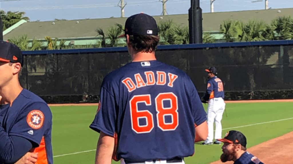 Inside the Astros' 'Daddy' jersey for Forrest Whitley