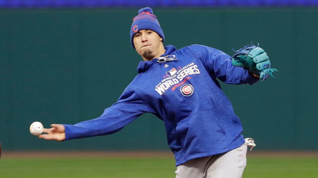 Javier Baez de Puerto Rico, durante el World Baseball Classic en