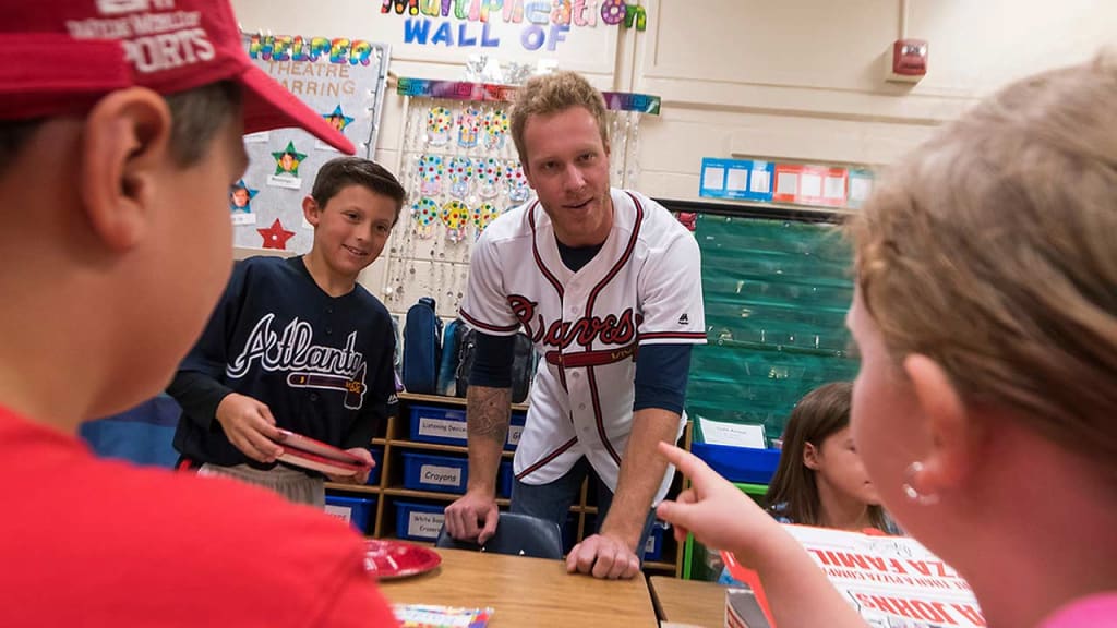 "I'm looking forward to continuing to do whatever I can to help them," Mike Foltynewicz said.