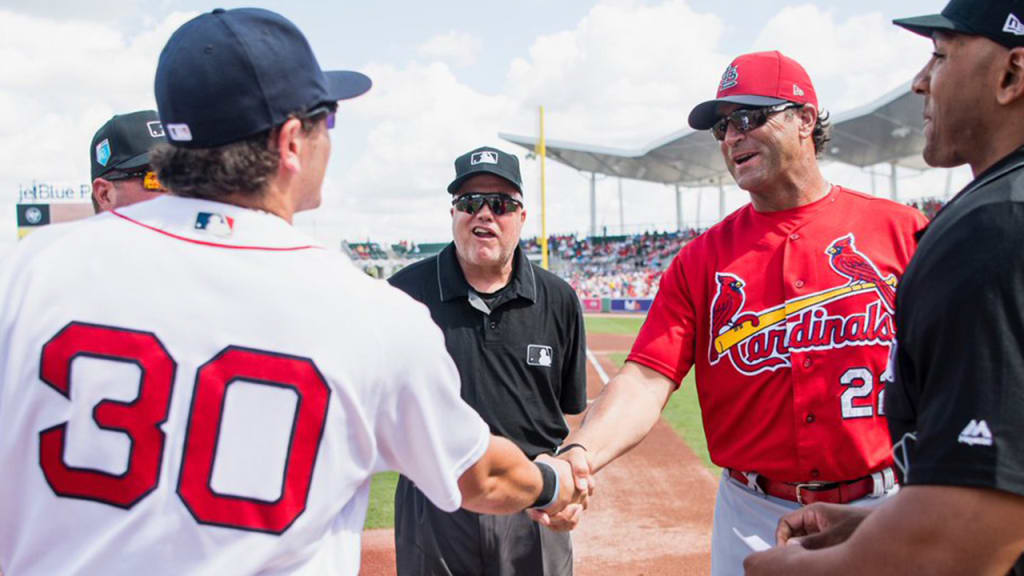 St. Louis Cardinals on X: Cardinals manager Mike Matheny visits