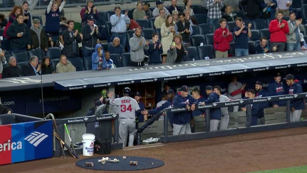 Ortiz jinx jersey unearthed and removed from new Yankee Stadium