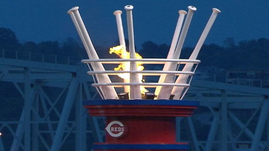 Smokestack burns at GABP