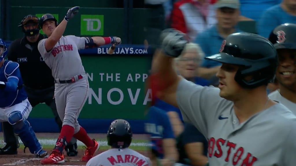 Hunter Renfroe's amazing throw reminded Boston Red Sox teammates Xander  Bogaerts, Eduardo Rodriguez of Mookie Betts 