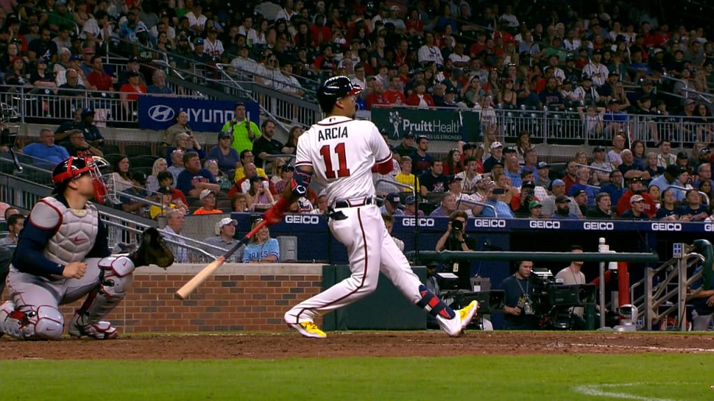 MLB Network - Orlando Arcia powered the Braves' offense all night reaching  base 4x and hitting the walk-off single! 💪