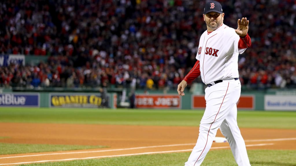 Boston Red Sox No-Hitter Jersey Signed by (4) with Jason Varitek