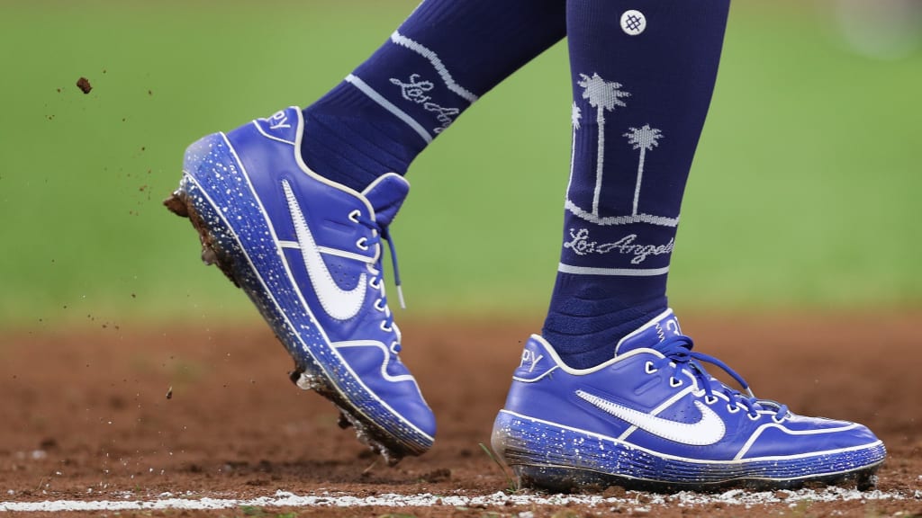 Baseball players are wearing high socks again