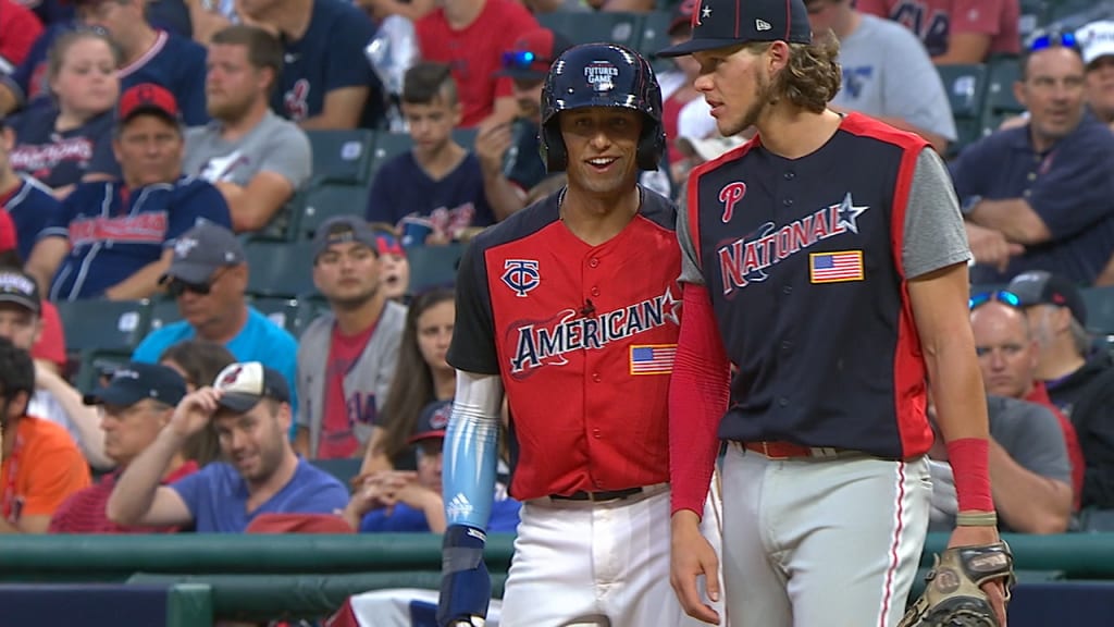 Wander Franco mic'd up during BP rocking our Wander Franco Lumber