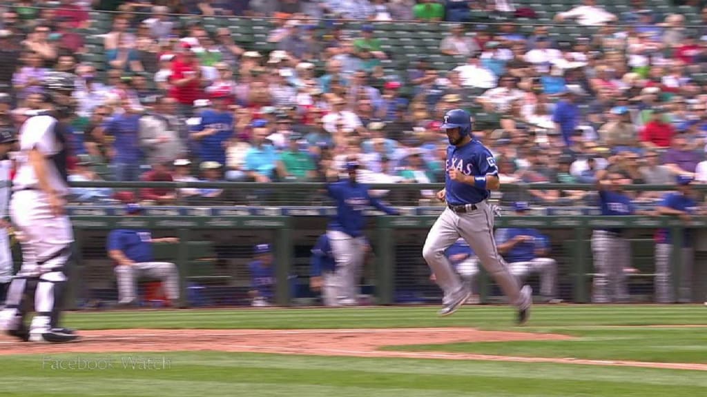 WATCH: Bartolo Colon beats out an infield single* 