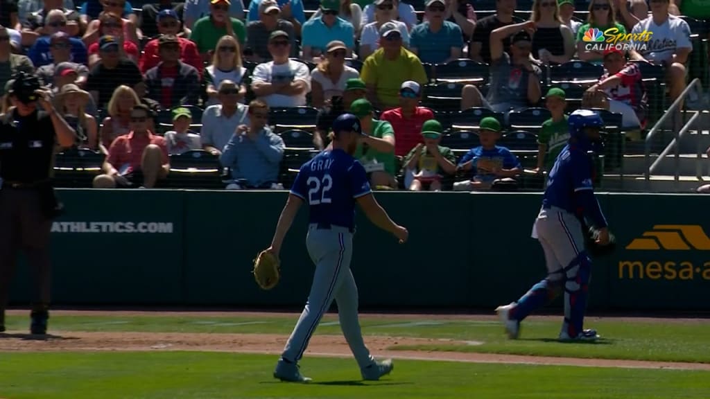 Jon Gray strikes out 7 in season debut