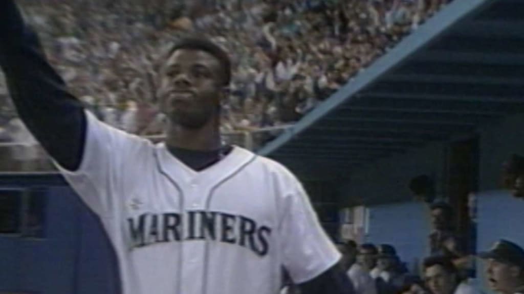 Ken Griffey Jr. 1989 Seattle Mariners Cooperstown Men's Home White Rookie  Jersey