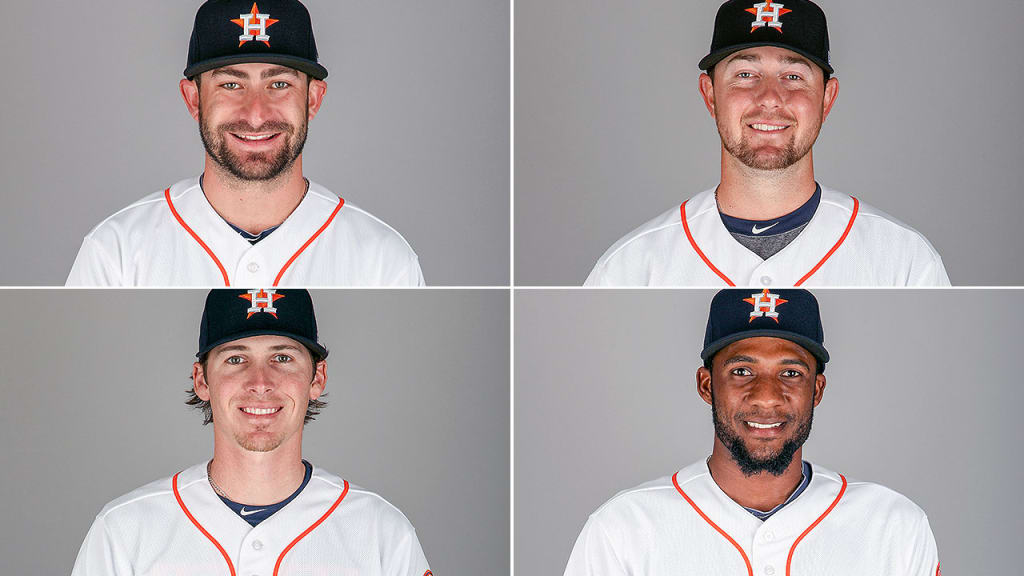 Andrew Aplin, Brady Rodgers, Ashur Tolliver and Reymin Guduan were sent to Minors camp Wednesday. (Getty)