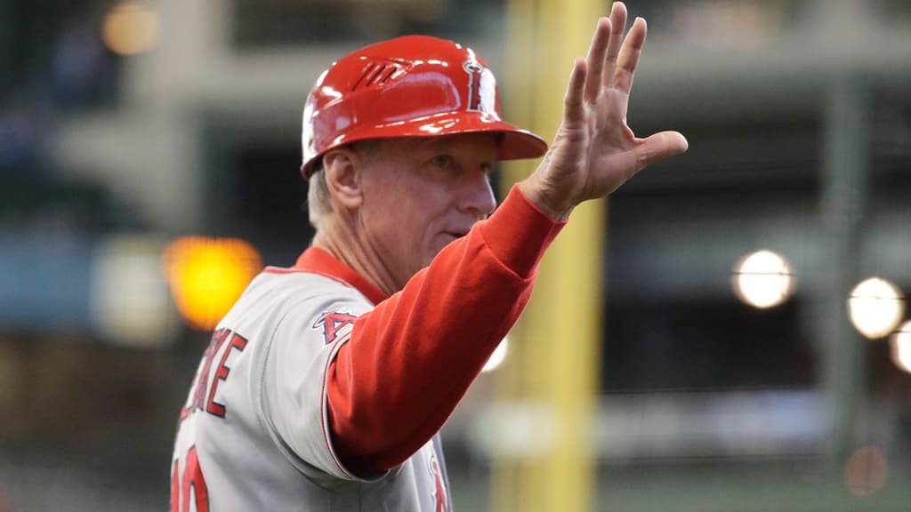 Ron Roenicke spent the 2016 and '17 seasons as the third-base coach for the Angels. (AP)