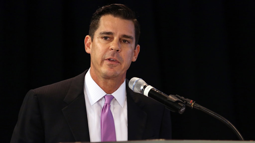 NEW YORK, NY - SEPTEMBER 29: Billy Bean, Ambassador of Inclusion, MLB moderates a panel discussion during the 2015 Sports Diversity