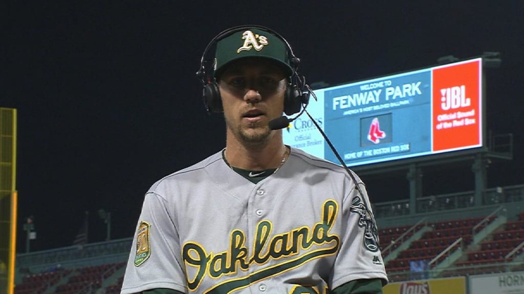 Stephen Piscotty reflects on return to baseball after mother's death