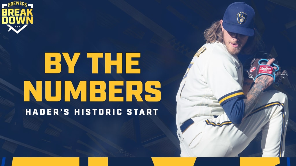 Milwaukee Brewers on X: Josh Hader gets first MLB win and Jesús Aguilar  belts first career grand slam and ties franchise record w/7 RBI. Congrats  to both! #MILatNYY  / X