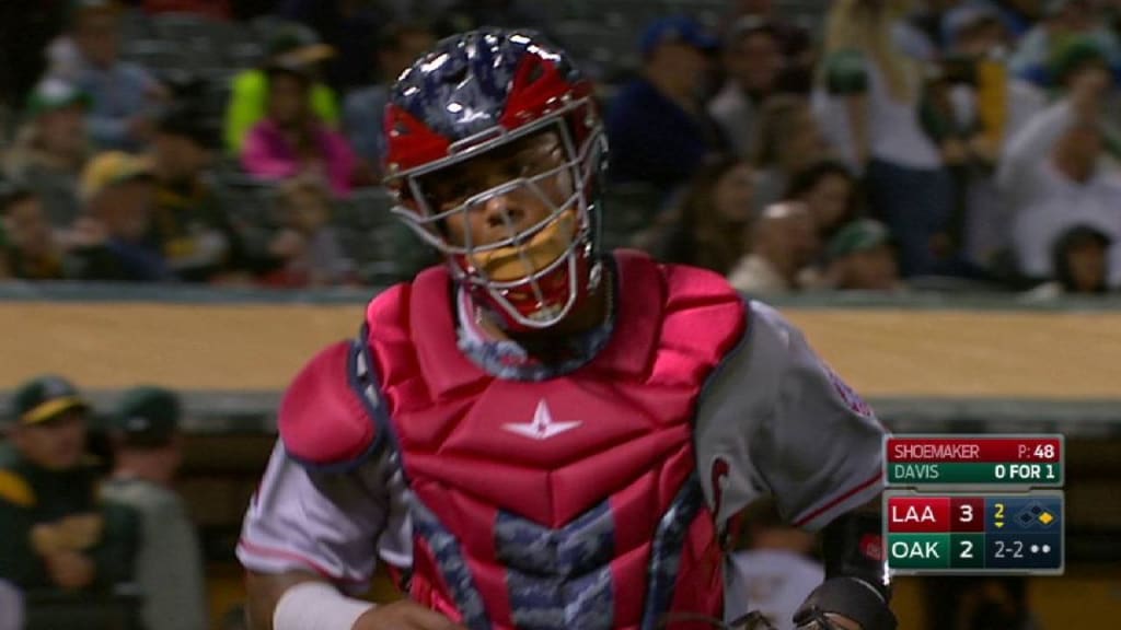 Catcher Martin Maldonado wows Angels with 'cannon' arm – Orange County  Register