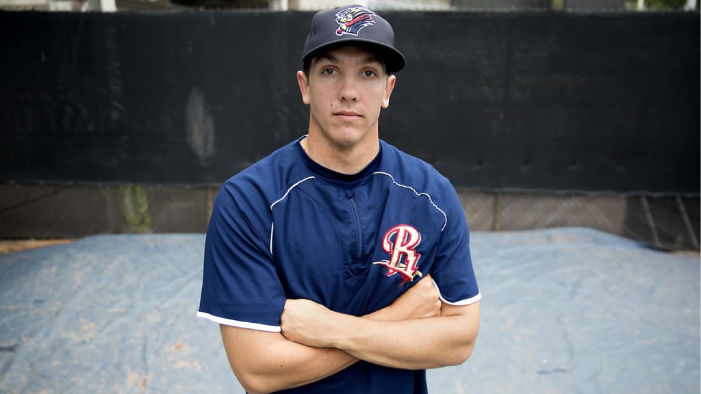 When RailRiders pitching coach Tommy Phelps began working with Chad Green this year, one of the first things he showed the pitcher was a new grip on his slider. The adjustment helped Green have success at the Triple-A level. (New York Yankees)