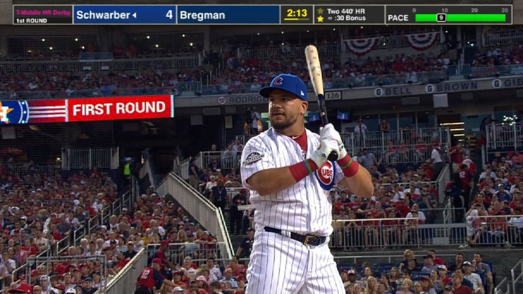 Kyle Schwarber unbothered by potential counting error in home run derby loss