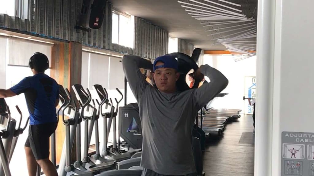 Jesse Sanchez] Carlos Urias, younger brother of #Dodgers pitcher Julio Urias,  is a prospect at @MLB's academy in Culiacan. Players train six days a week.  : r/baseball