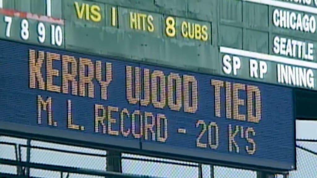 Kerry Wood 20 Strikeout Game  #OTD in 1998, Kerry Wood made