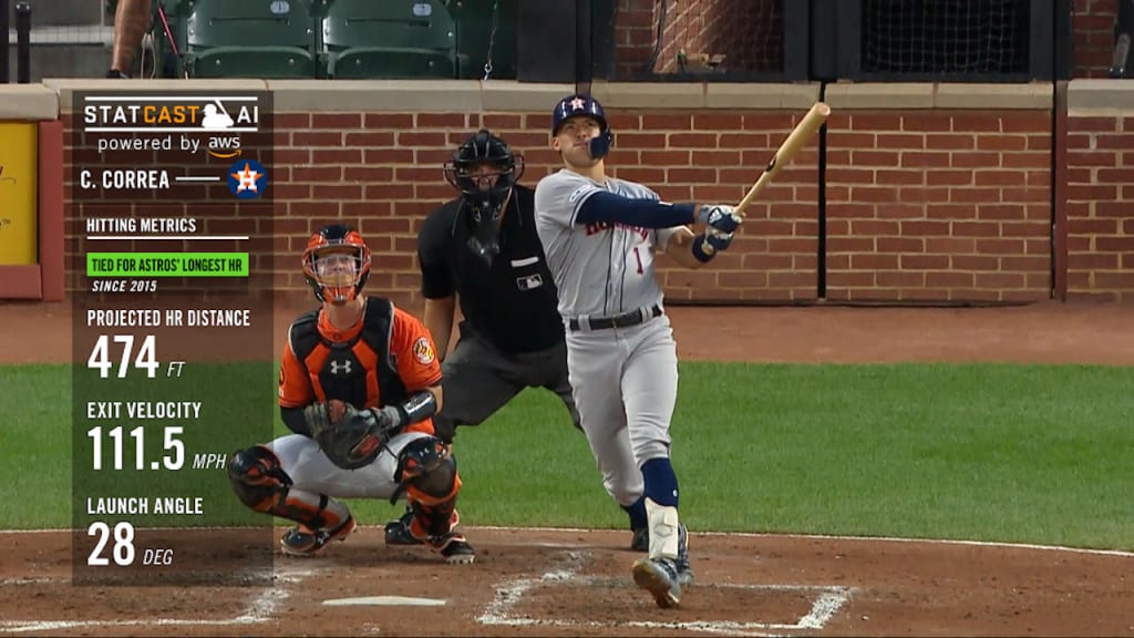 Statcast: Correa's 474-ft. homer