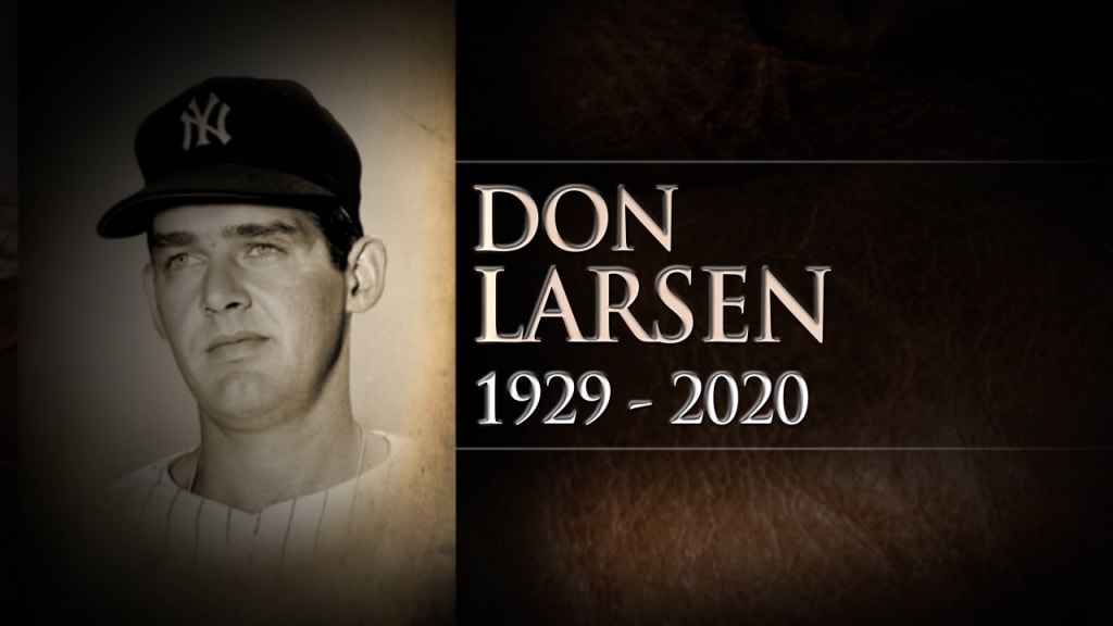 Remembering Don Larsen, a Yankees' World Series legend who died at 90 on  New Year's Day 