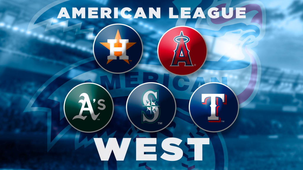 Major League Baseball MLB 2023. American League AL. Al West Editorial  Photography - Illustration of america, game: 272645697