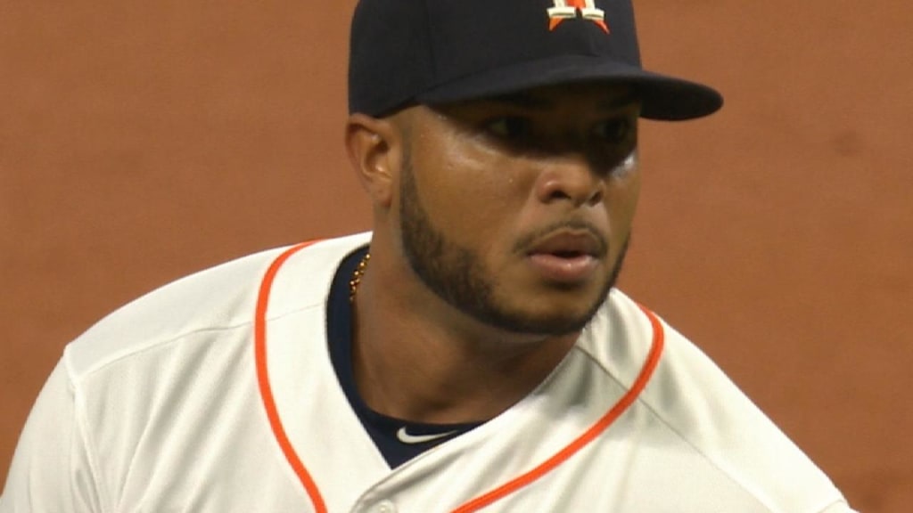 Fan interferes on possible Altuve HR in Astros 8-6 ALCS loss