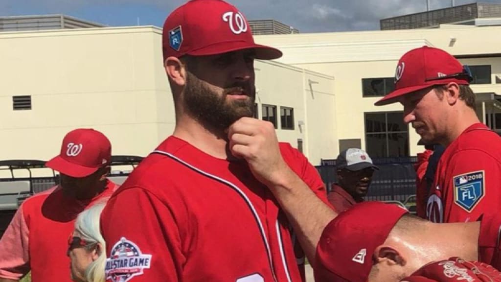 Bryan Harper looking to join brother Bryce on Nationals roster