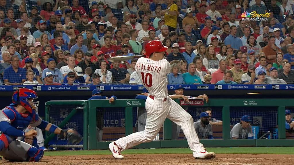 Bryce Harper gives Charlie Manuel water after homers