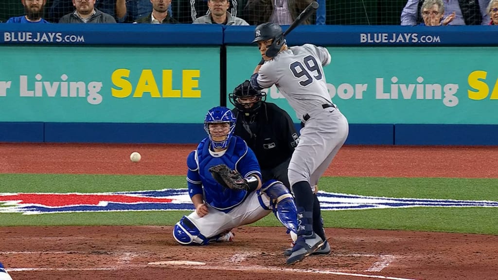 ICYMI! Posted @withregram • @yesnetwork Aaron Judge's reaction to the young  fan receiving his home run ball in Toronto. . . . . #YANKSonYES #MLB  #NYY, By Bryan Hoch