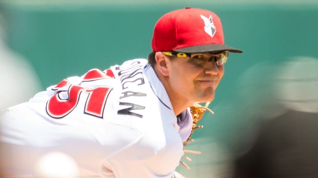 Frank Duncan went 12-8 with a 2.34 ERA in 27 appearances (22 starts) between Double-A and Triple-A in 2016. (MiLB.com)