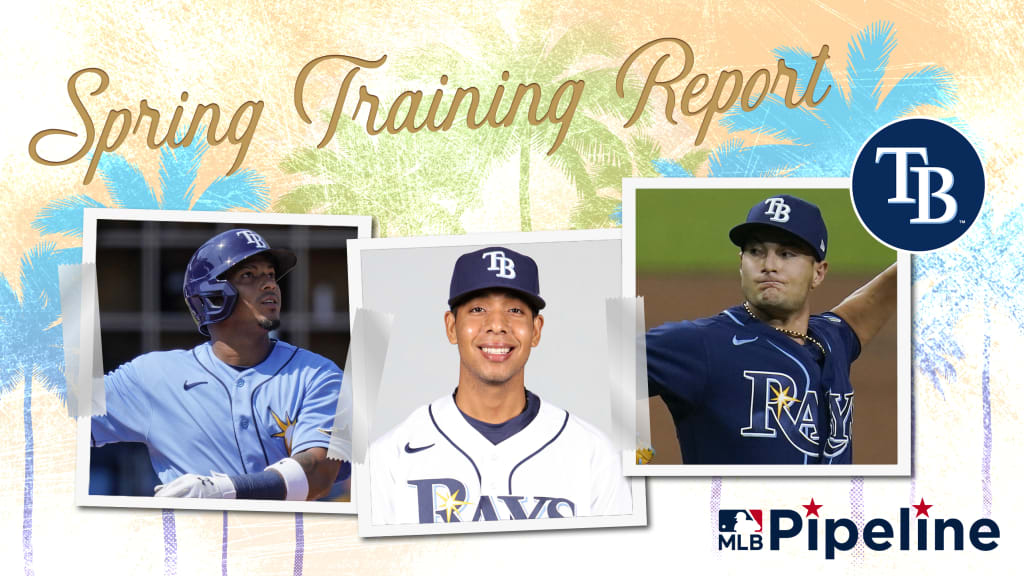 Team Players of the Tampa Bay Rays at Spring Training in Florida