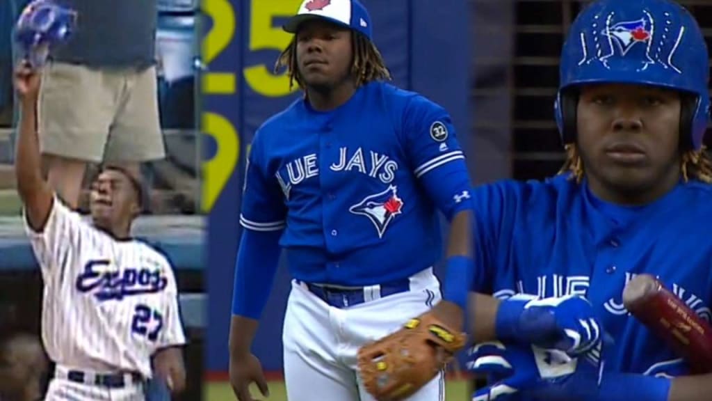 Vlad Guerrero Jr. wore his dad's jersey