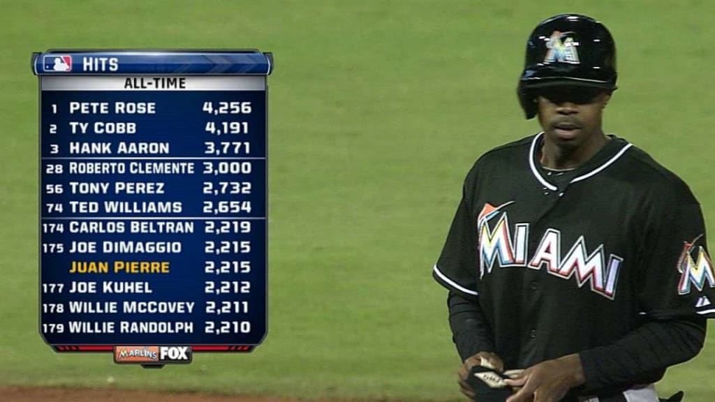 Former Marlin Juan Pierre holds MLB record