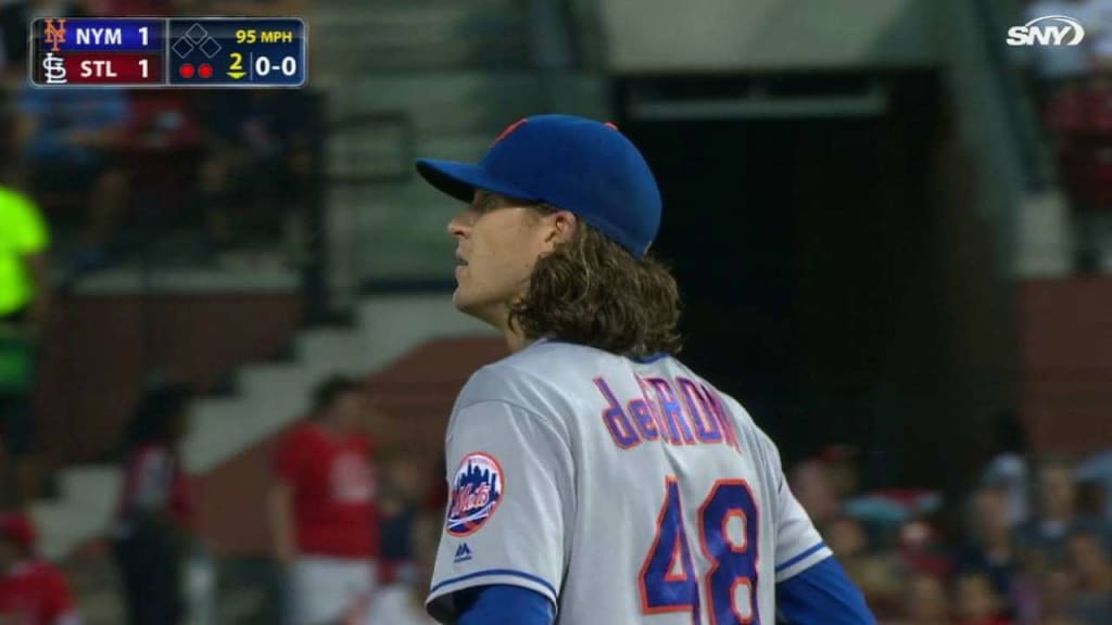 deGrom strikes out Peralta