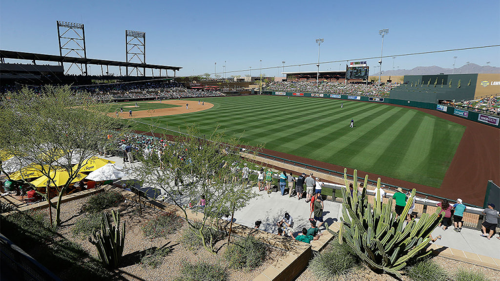 The Rockies will play 17 home games this spring at Salt River Fields, a ballpark they share with the D-backs. (AP)