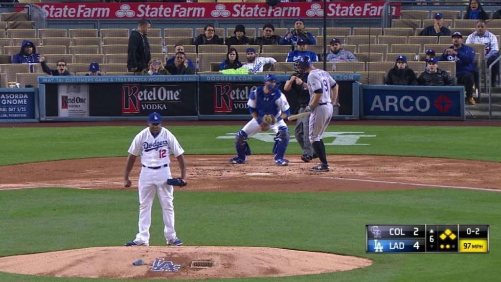 Rockies fall to Dodgers after rain shortened game at Coors Field