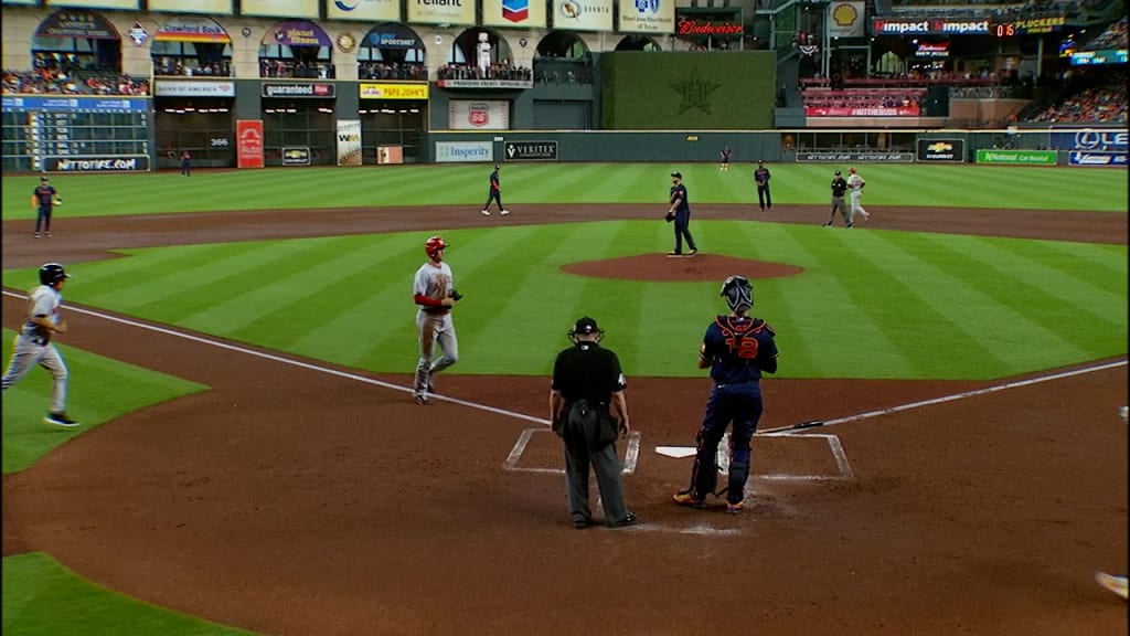 2022 City Connect Game-Used Baseball. Pitcher: Shohei Ohtani, Batter:  Jeremy Pena- Ball