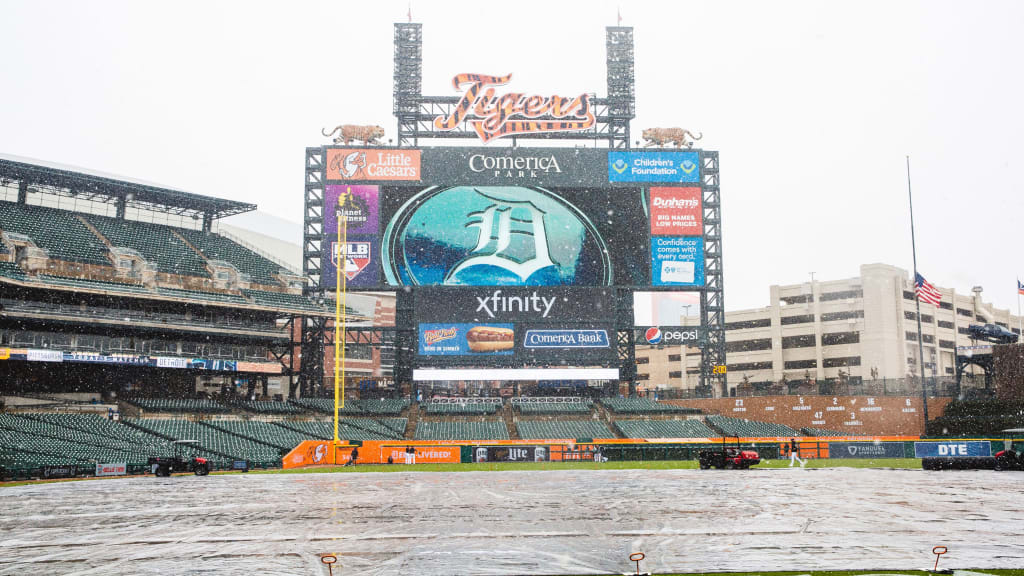 Detroit Tigers-Pittsburgh Pirates game postponed due to rain