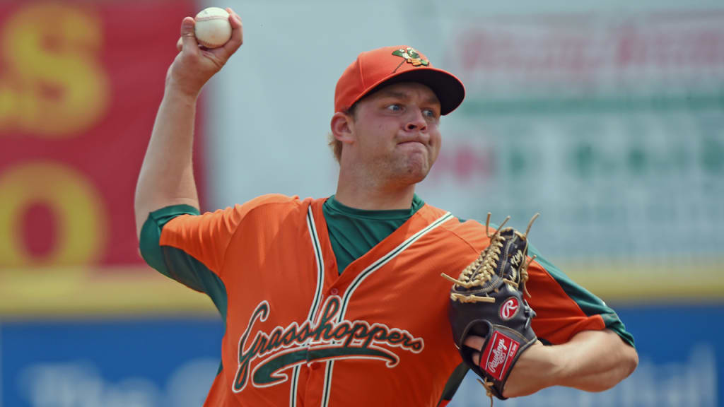 Michael King, 22, went 11-9 with a 3.14 ERA and a 1.09 WHIP at Class A Greensboro in 2017. (MiLB.com)