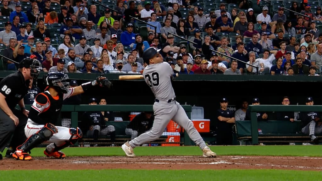 Jose Trevino, Josh Donaldson, Anthony Rizzo homer vs. Orioles