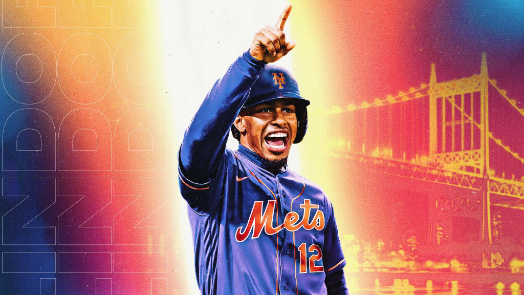 X 上的 Mets de Nueva York：「.@Lindor12BC estrenando su esplendoroso uniforme  de azul y naranja. 🔹🔸🔹 #LosMets