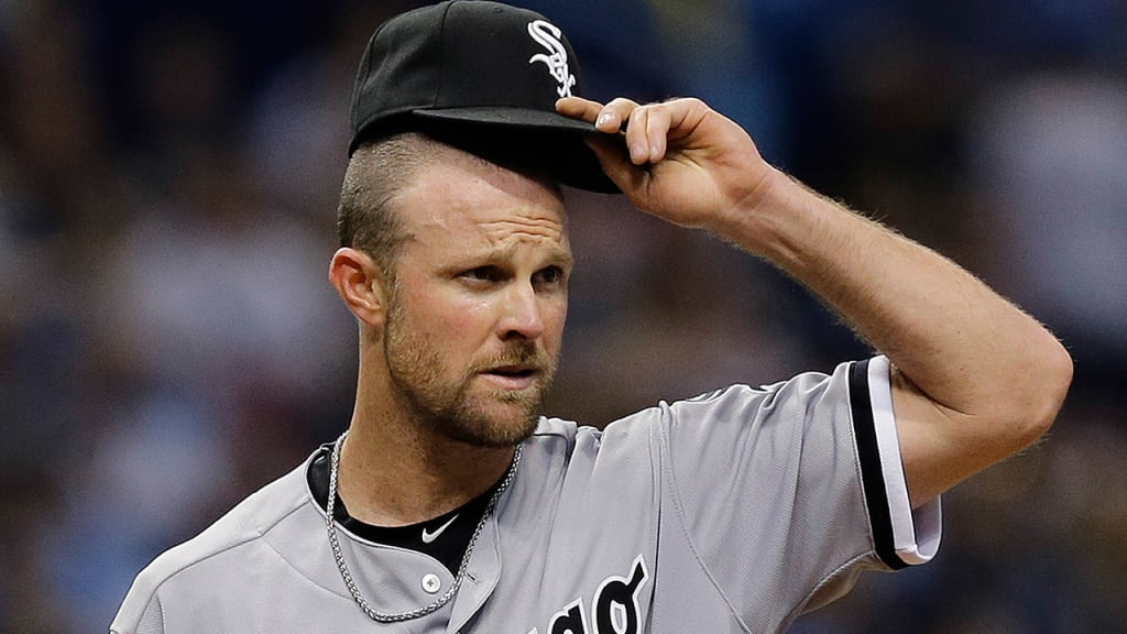 "All in all, I got to live a dream" said John Danks. "Got to play a game. … I'm a very blessed man." (AP)