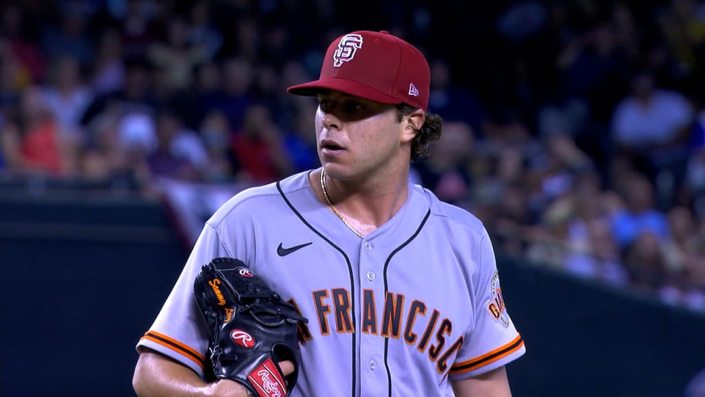 Sacramento's Sammy Long pitches for San Francisco Giants